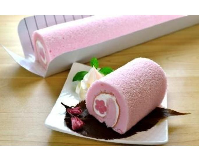 桜のロールケーキ（カットなし） 1本
