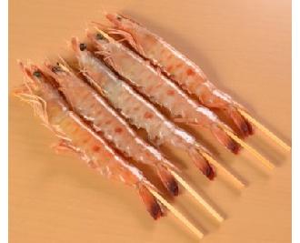 天然ピンクえび串 スリナムピンク 5本 冷凍 業務用食材 飲食店仕入れ ミクリード