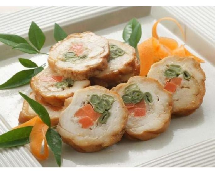 チキン二色巻(スライス)1本